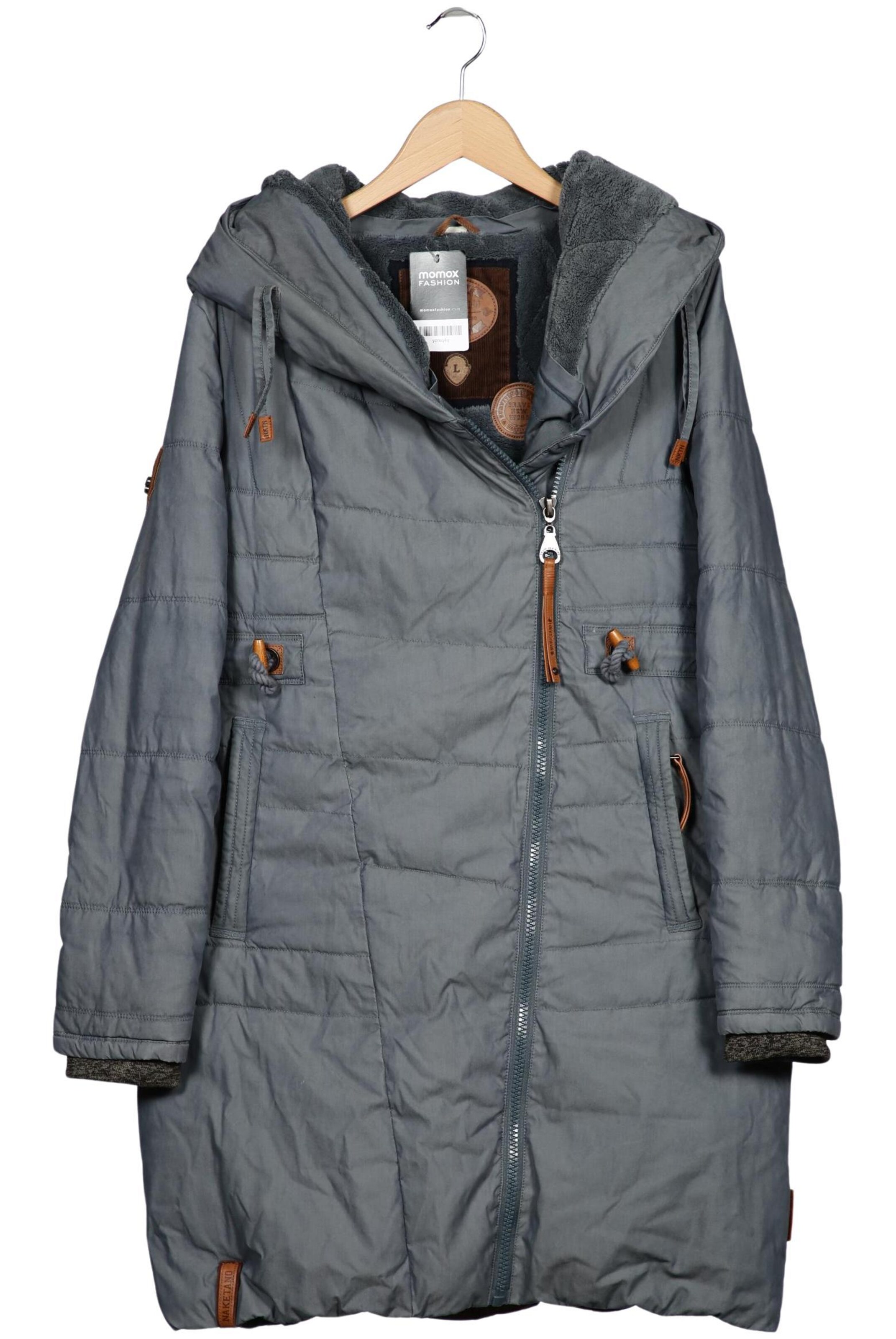 naketano Jacket & Coat in L in Grey: front
