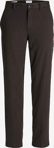 Regular Pantalon à plis JACK & JONES en marron : devant