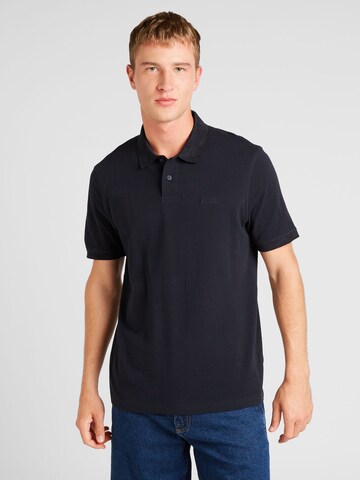 BOSS Shirt 'Camo' in Blauw: voorkant