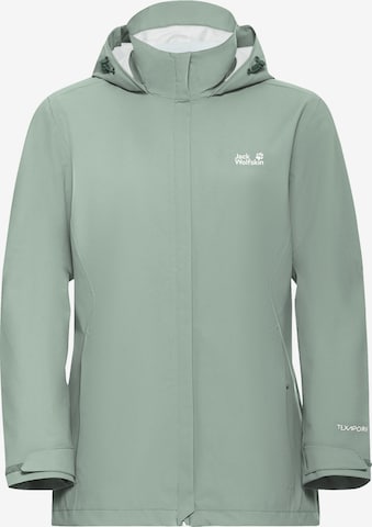 JACK WOLFSKIN Outdoorjacke in Grün: Vorderseite