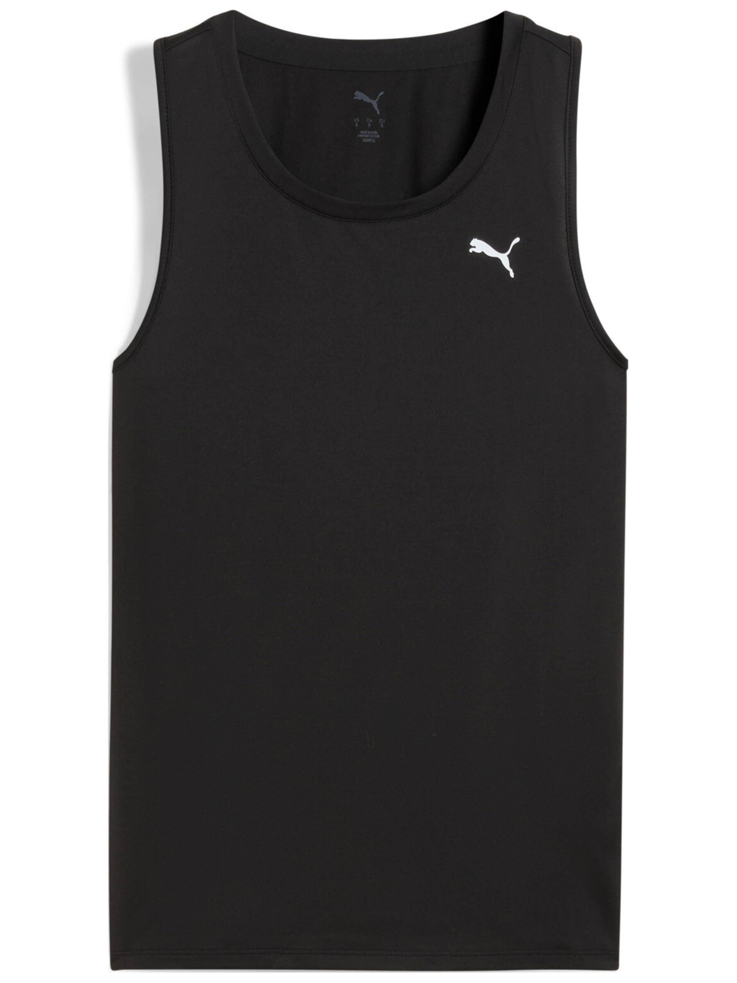 Top 'Puma W Tad Essential Sleeveless Tank' di PUMA in nero: frontale
