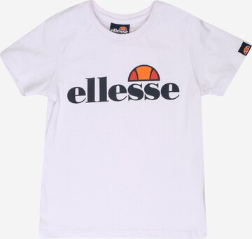 ELLESSE Shirt 'Malia' in Wit: voorkant