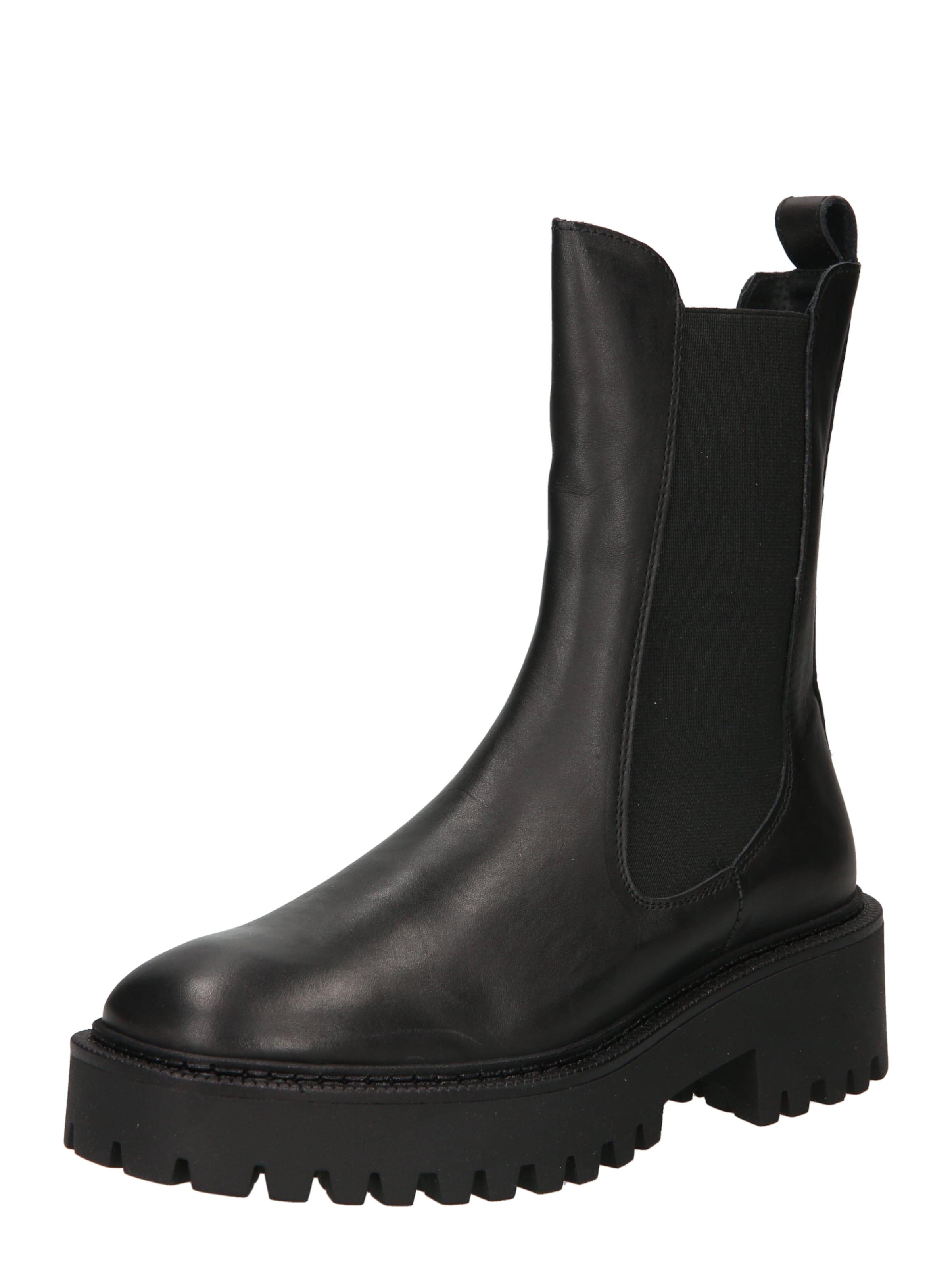 ABOUT YOU Poolsaabas 'Naila', värv must: eest vaates