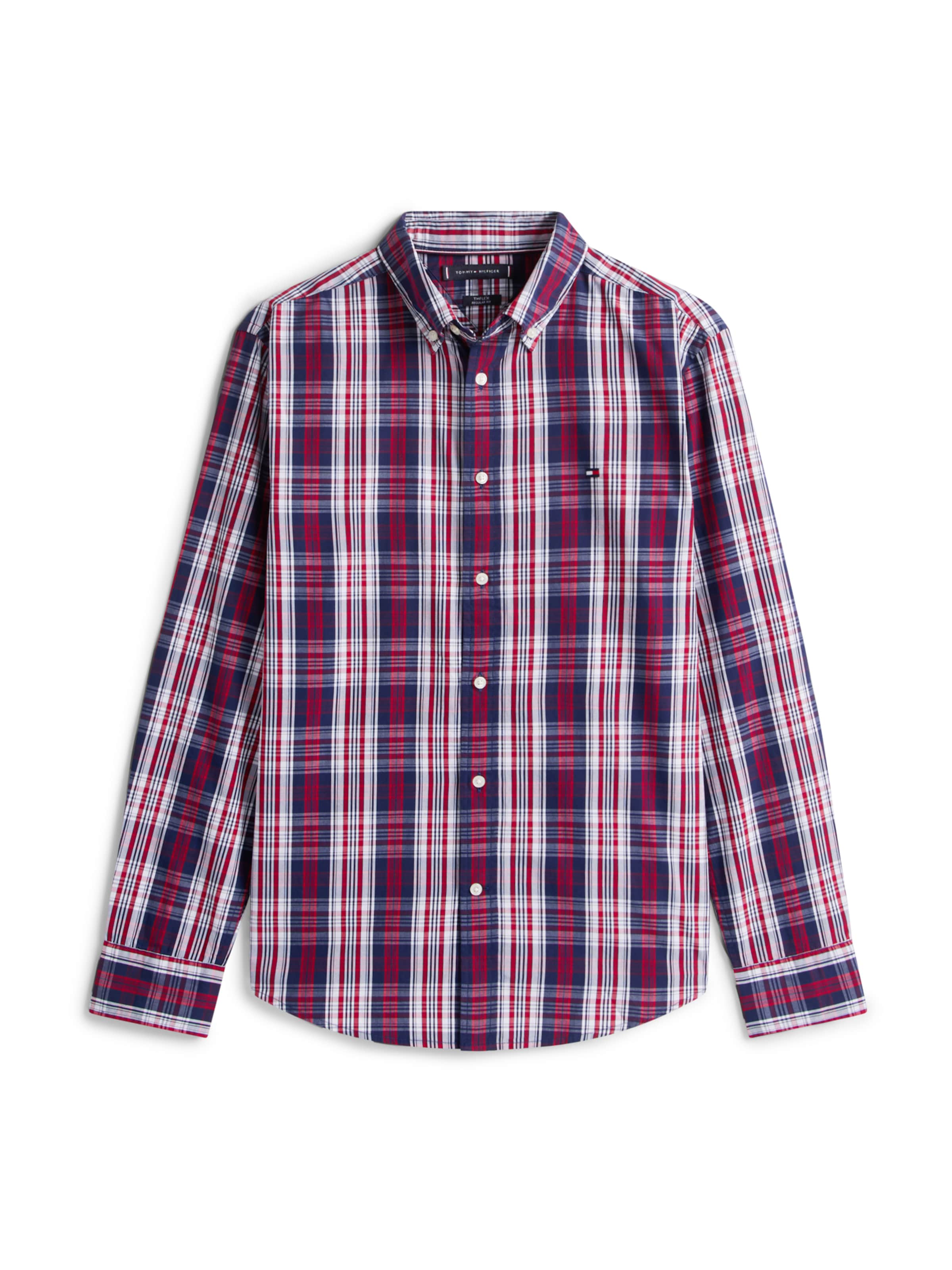 TOMMY HILFIGER Regular fit Πουκάμισο σε μπλε: μπροστά