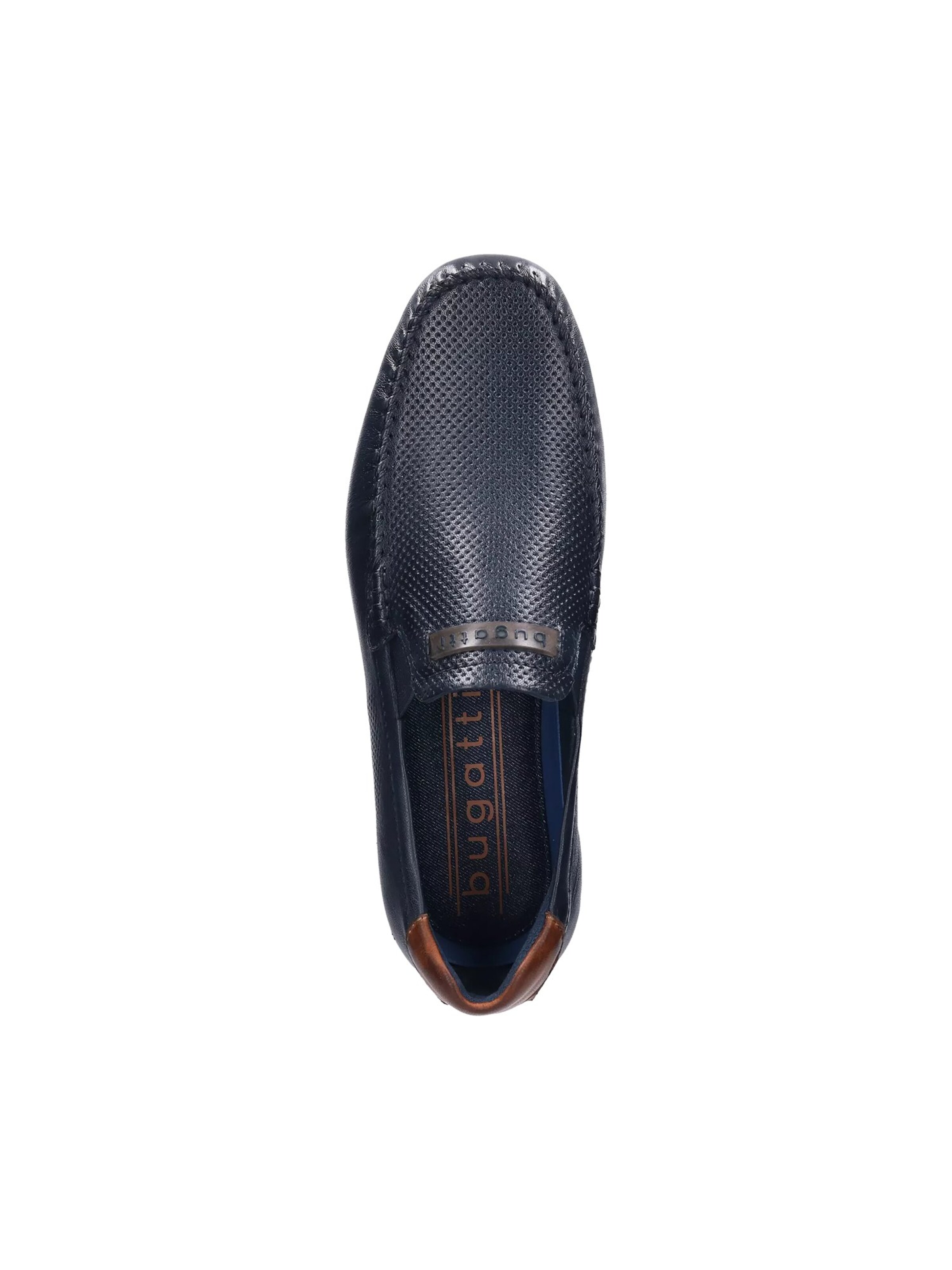 mėlyna bugatti Mokasinai