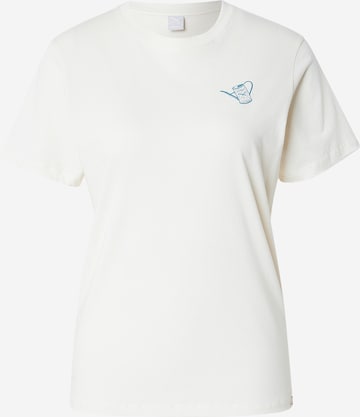 Iriedaily Tričko 'Monstera' – bílá: přední strana