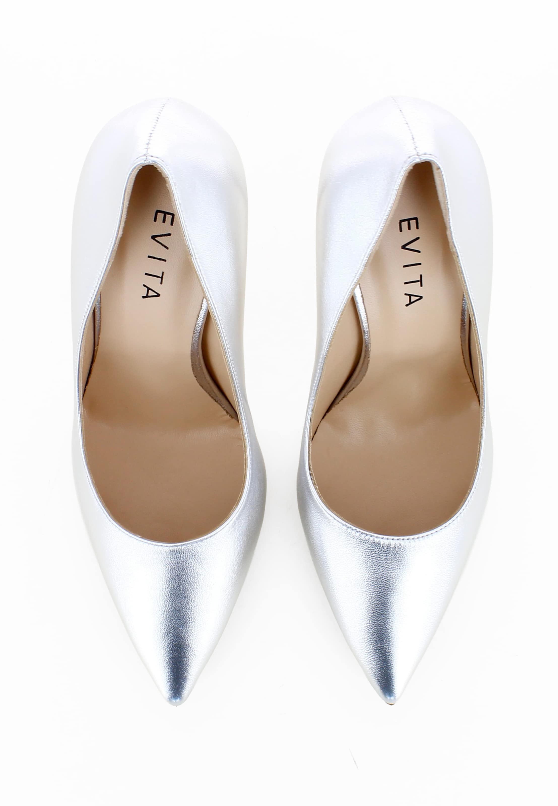 EVITA Pumps 'ALINA' in Silber