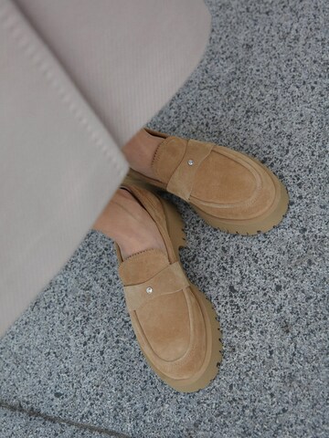 Estro Mokassin '09-2995' i brun