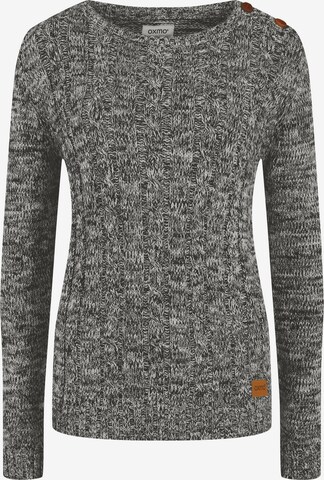 Oxmo Sweater 'Phia' in Grey: front