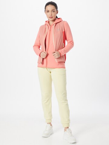 JACK WOLFSKIN Bluza polarowa funkcyjna 'TURBULENCE' w kolorze różowy