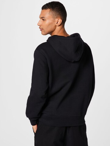 Nudie Jeans Co Sweatshirt 'Franke' in Schwarz