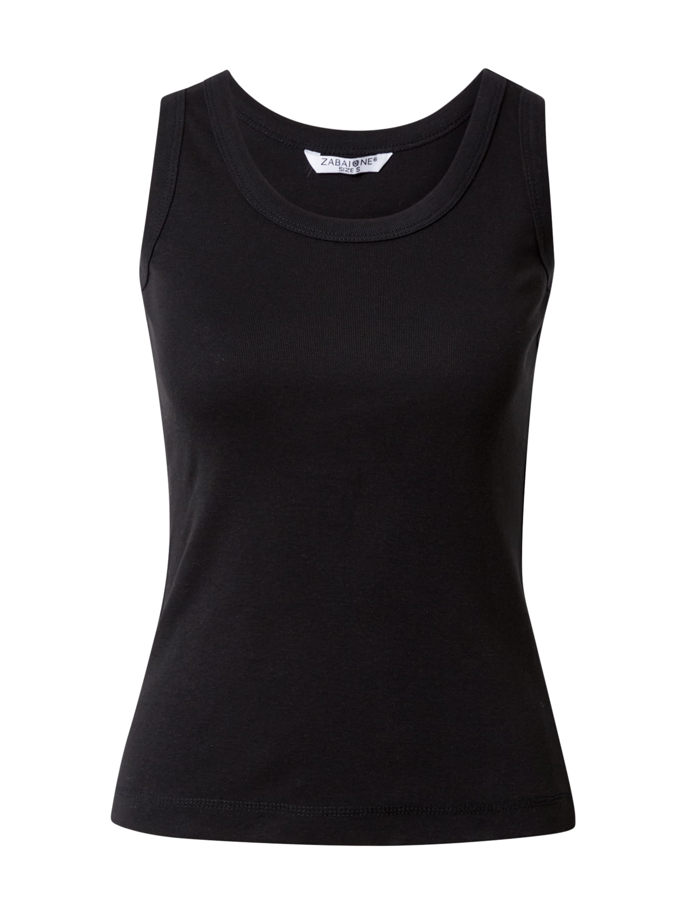 Haut &#x27;Suri&#x27; ZABAIONE en noir : devant