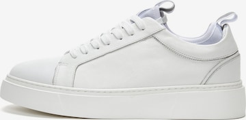 Baskets basses Derimod en blanc : devant