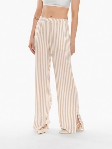 4TAILORS Loosefit Bukser i beige