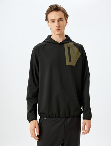 Koton Sweatshirt in Black: front