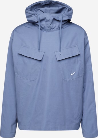 Geacă de primăvară-toamnă 'FIELD' de la Nike Sportswear pe albastru: față