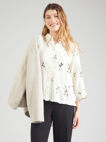 VILA Blouse 'VIWillis' in Beige: front