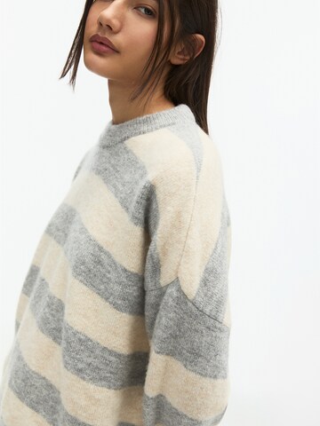 Pull-over 'PACIFIC' Pull&Bear en gris