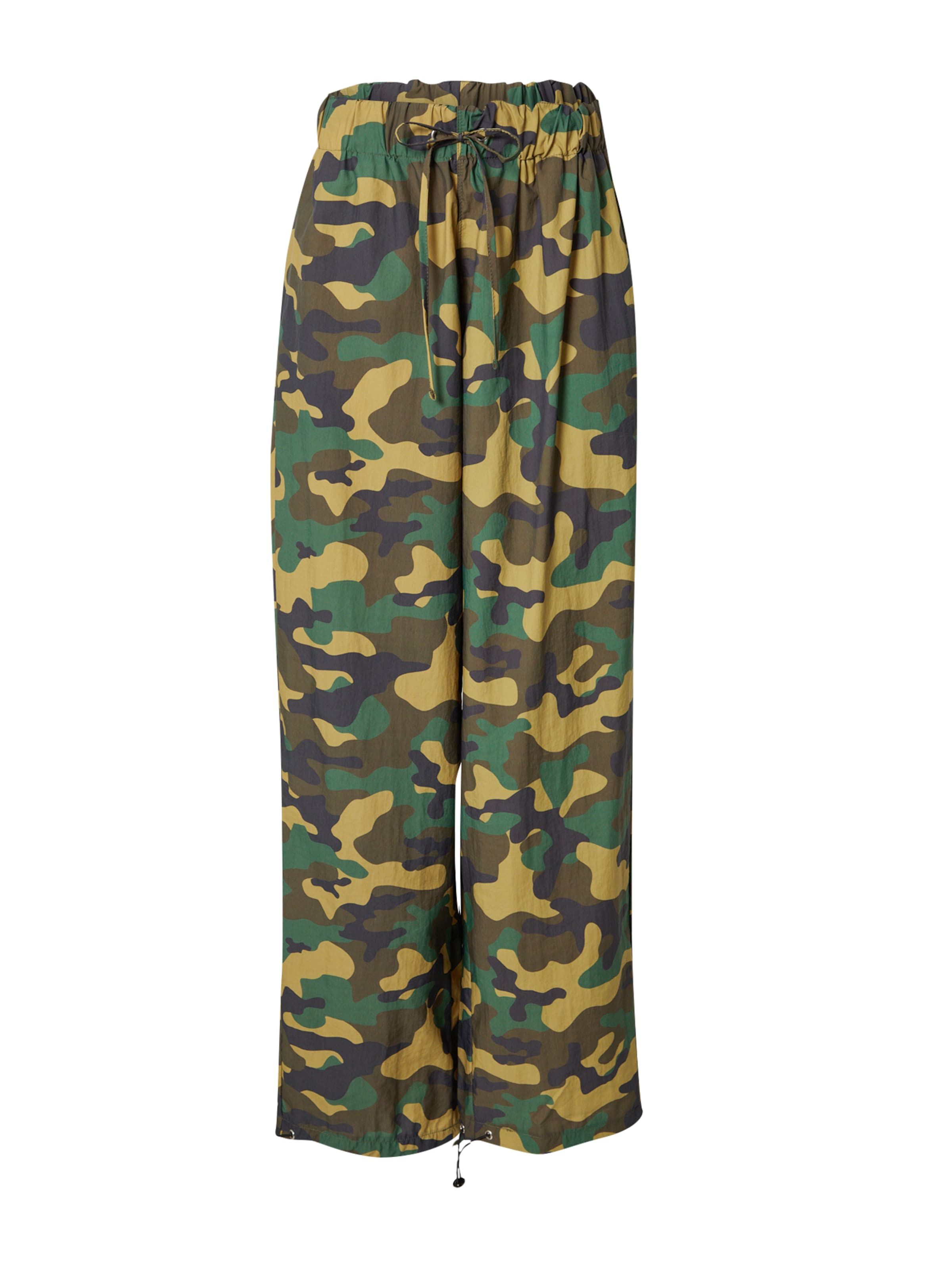 mišri Nasty Gal Plačios klešnės Kelnės: priekis