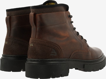 BULLBOXER Lace-Up Boots in Brown