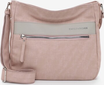 Emily & Noah Shoulder Bag ' E&N Bonnie ' in Pink: front