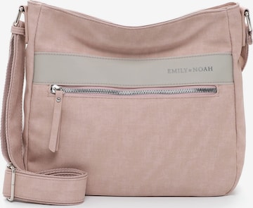 Emily & Noah Shoulder Bag ' E&N Bonnie ' in Pink: front