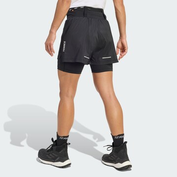 ADIDAS TERREX Regular Outdoorshorts 'Xploric' in Schwarz