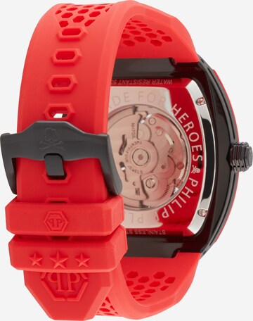 Philipp Plein Analogové hodinky – červená