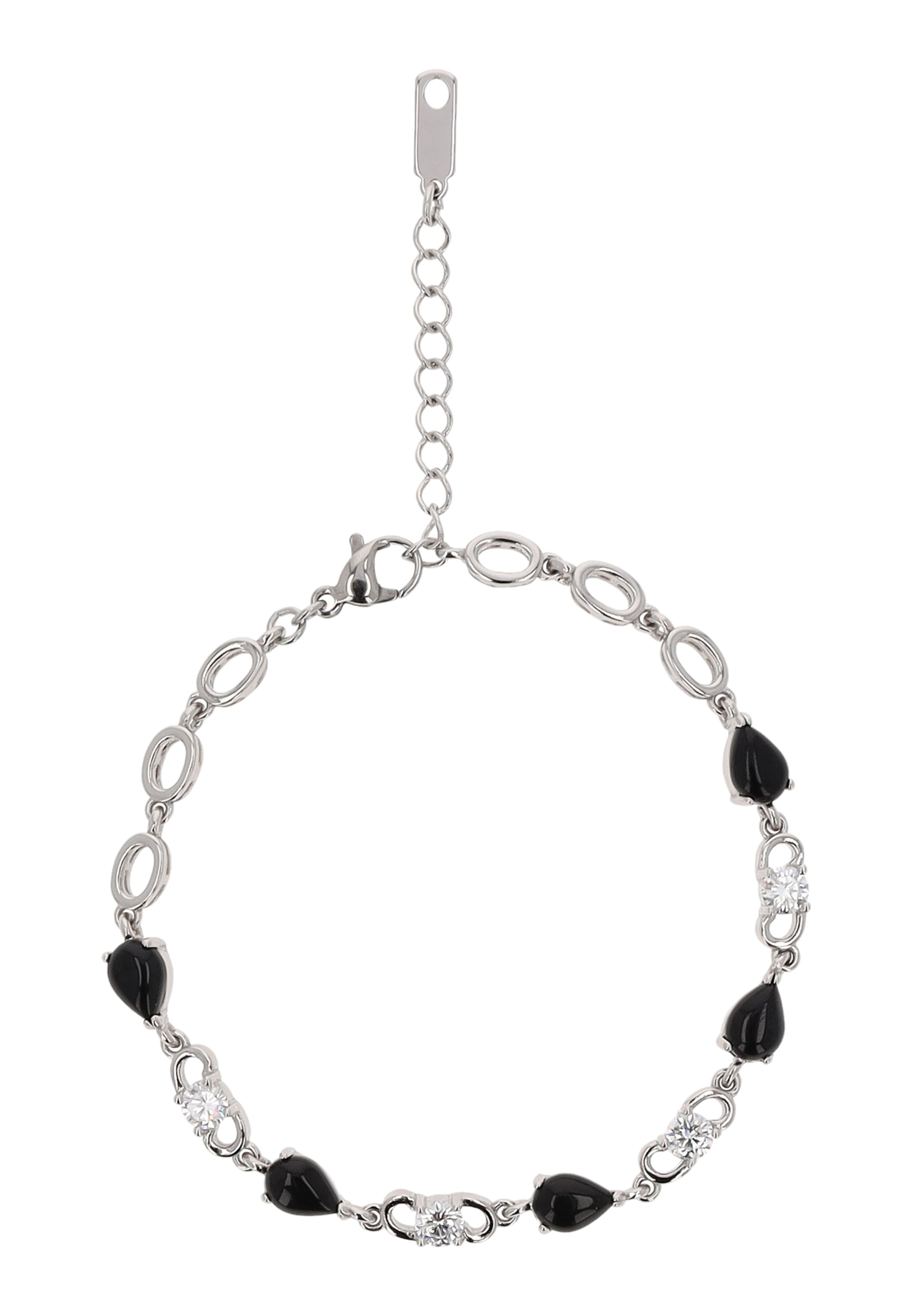 Bracelet faina en argent : devant