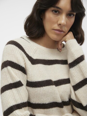VERO MODA Sweter 'Asta' w kolorze beżowy