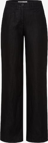 BRAX Loose fit Pants 'Farina' in Black: front