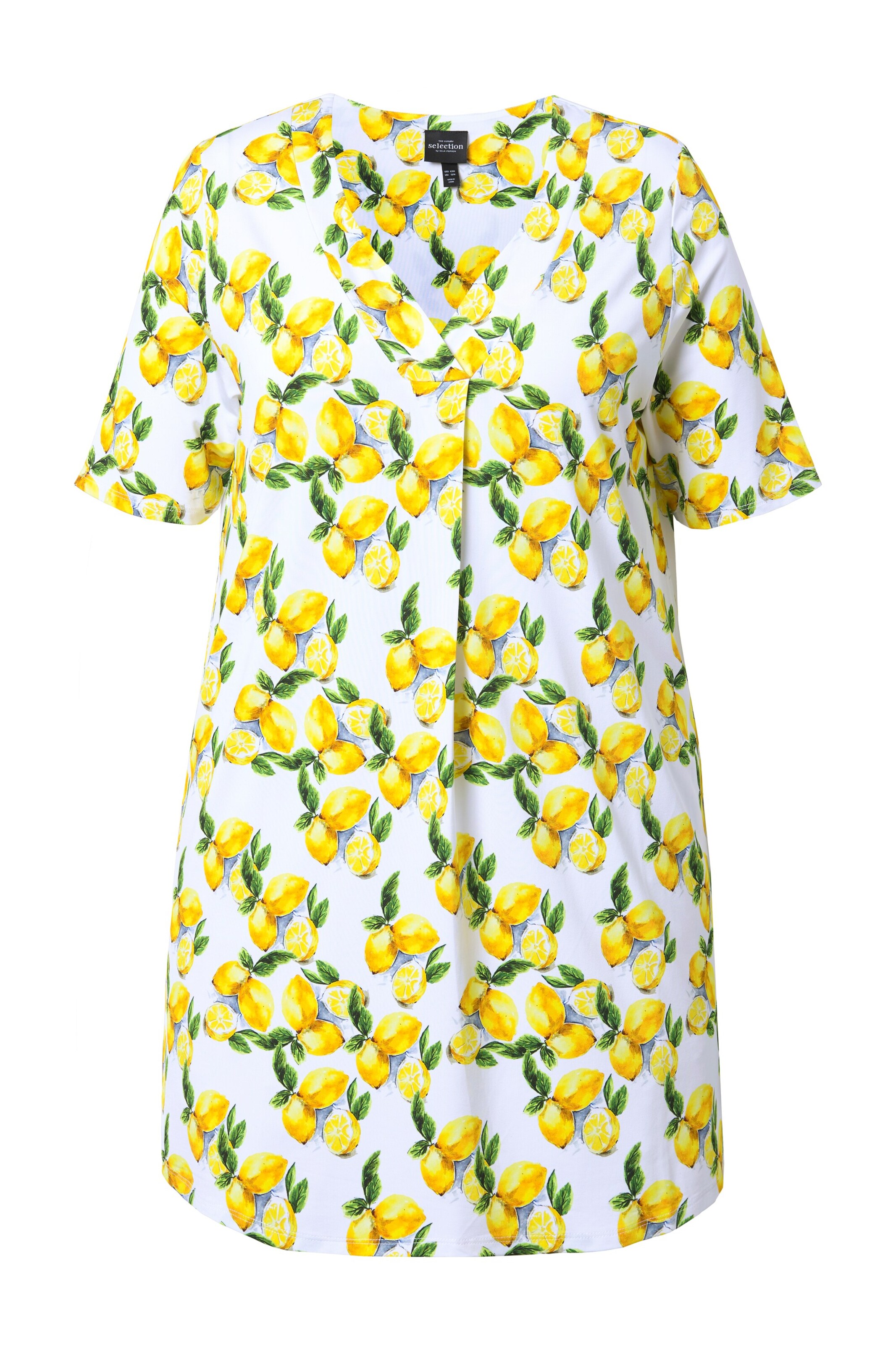 Ulla Popken Shirt in Wit: voorkant