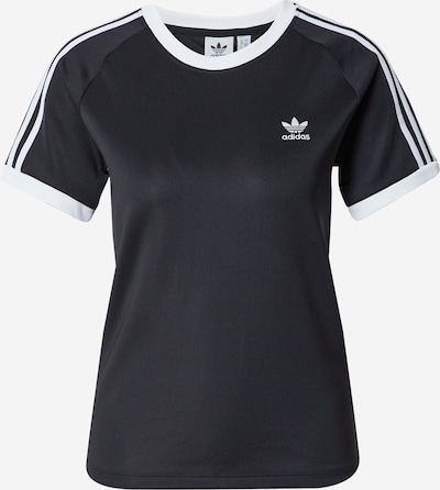 ADIDAS ORIGINALS T-shirt 'Adicolor Classics  3-Stripes' en noir / blanc, Vue avec produit