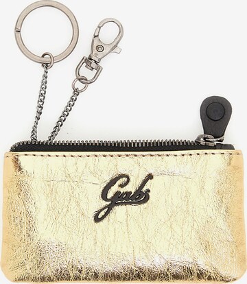 Gabs Key Ring in Gold: front