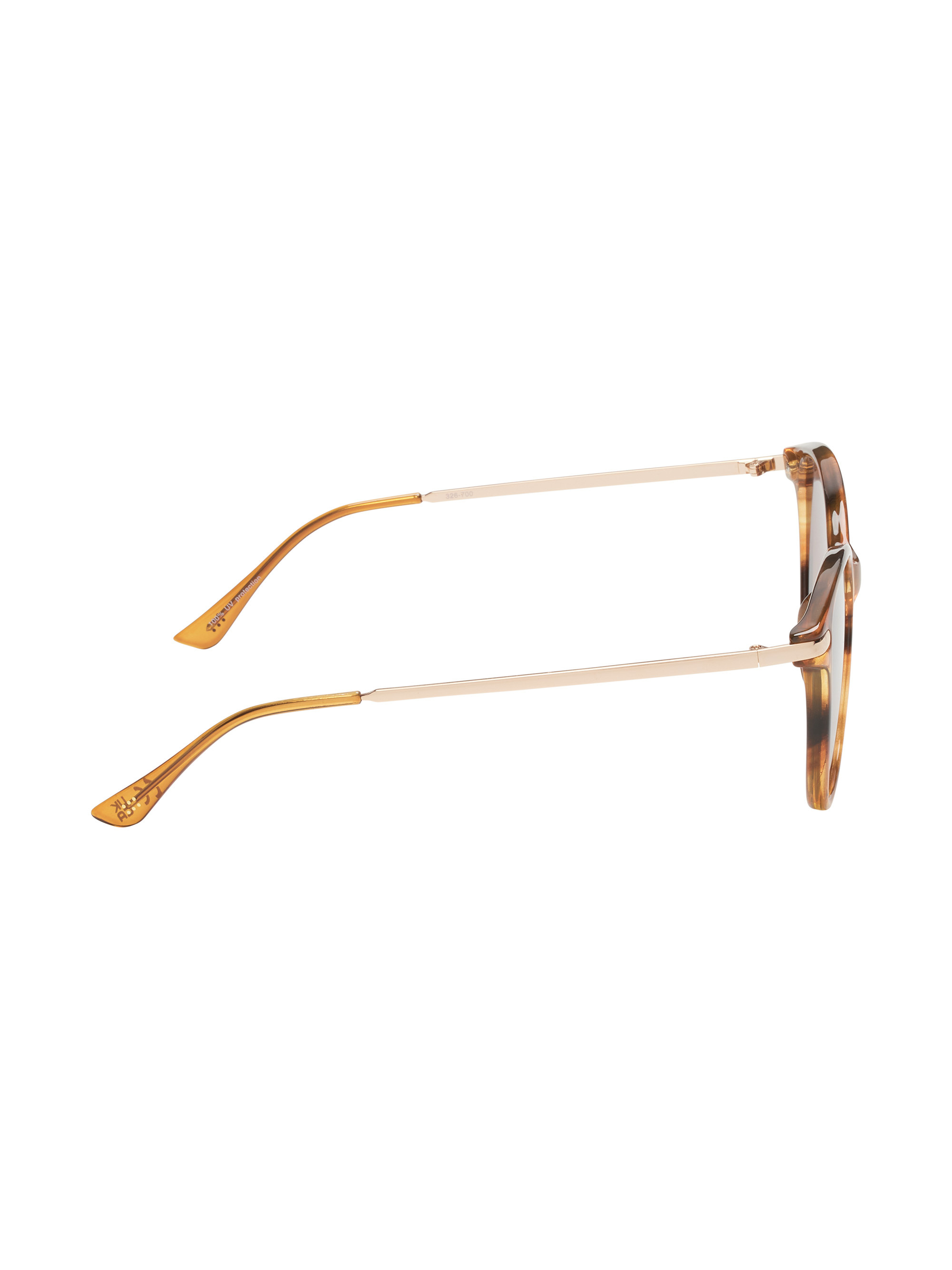 Six Sonnenbrille Recycled Sunglasses Collection in Braun, Braunmeliert 