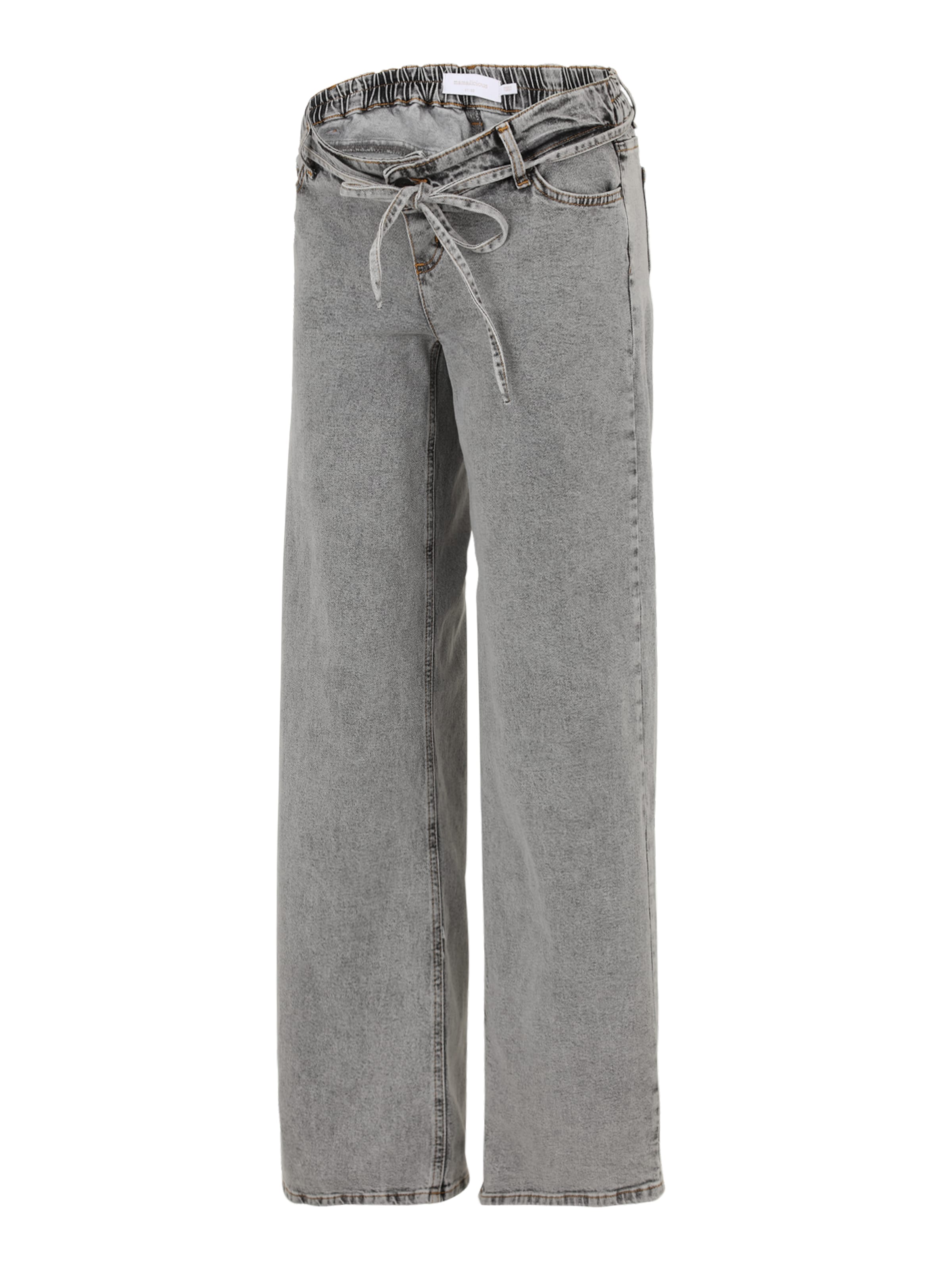 MAMALICIOUS Jeans 'MLFula' in Grey: front