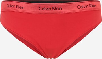 Calvin Klein Underwear Plus String in Rood: voorkant