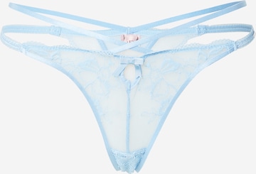 Boux Avenue Thong 'KENZIE' in Blue: front