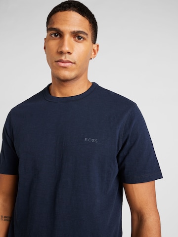 BOSS Orange T-Shirt 'Tessler' in Blau