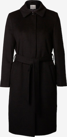 SELECTED FEMME Between-Seasons Coat in Black: front