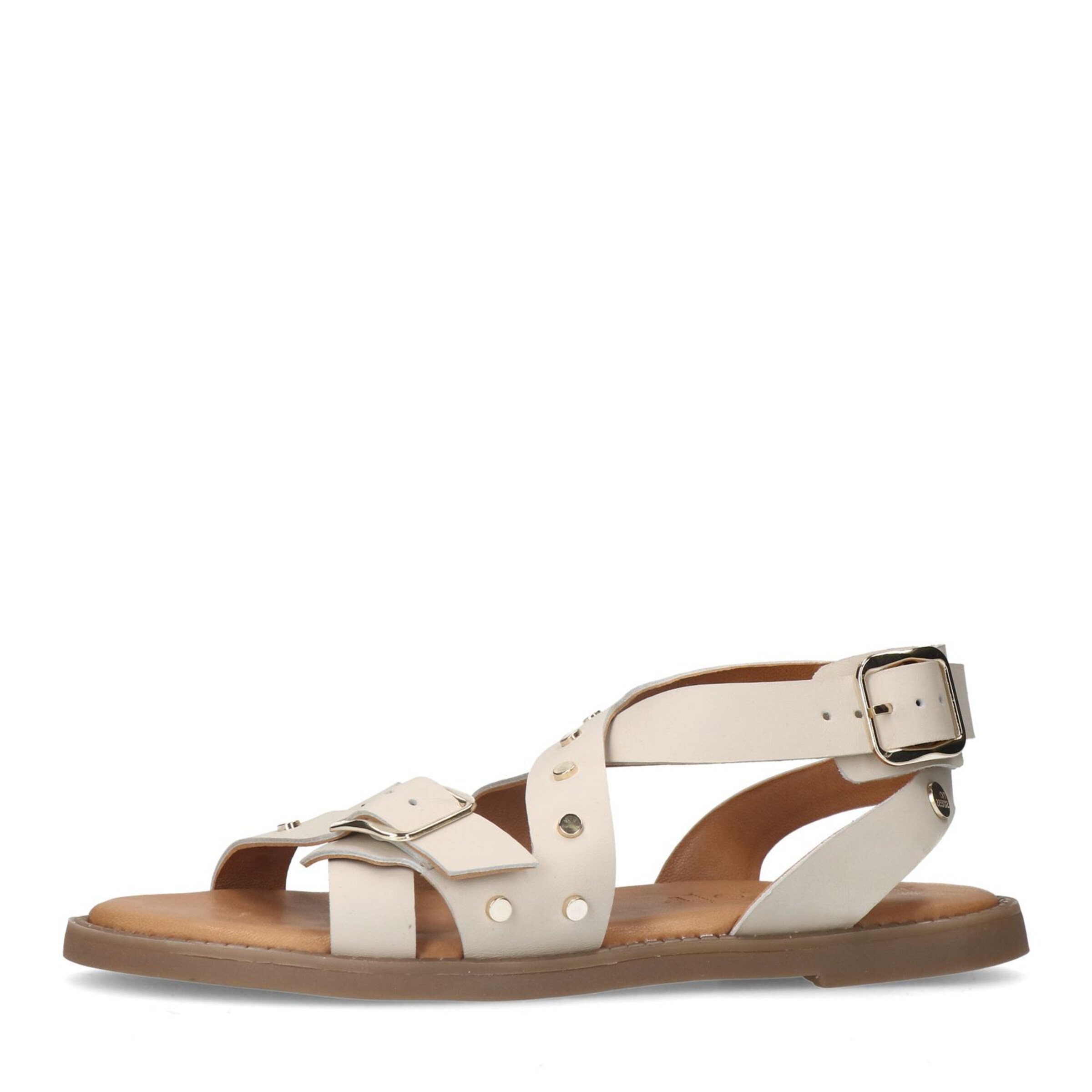 Sandales no stress en blanc : devant