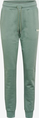 Pantalon de sport Hummel en vert : devant