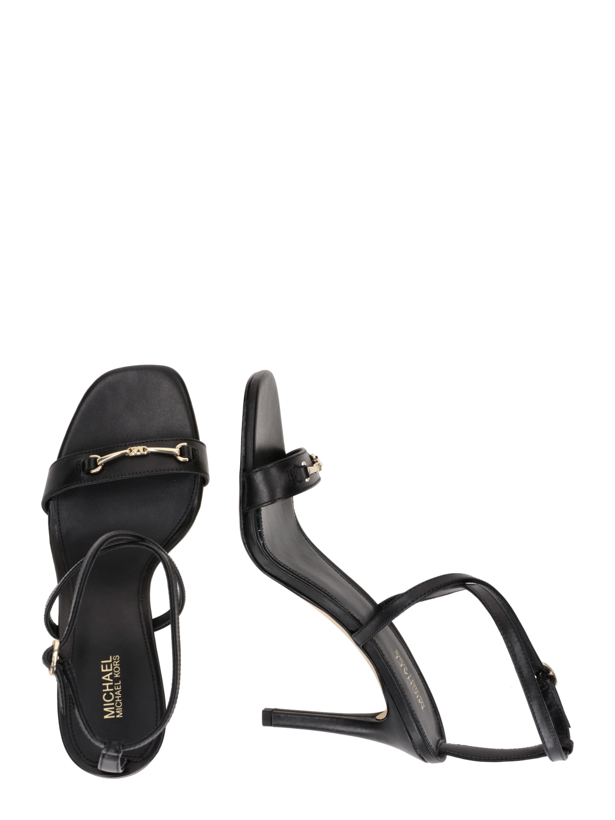 MICHAEL Michael Kors Босоножки с ремешком 'LENA' в Черный