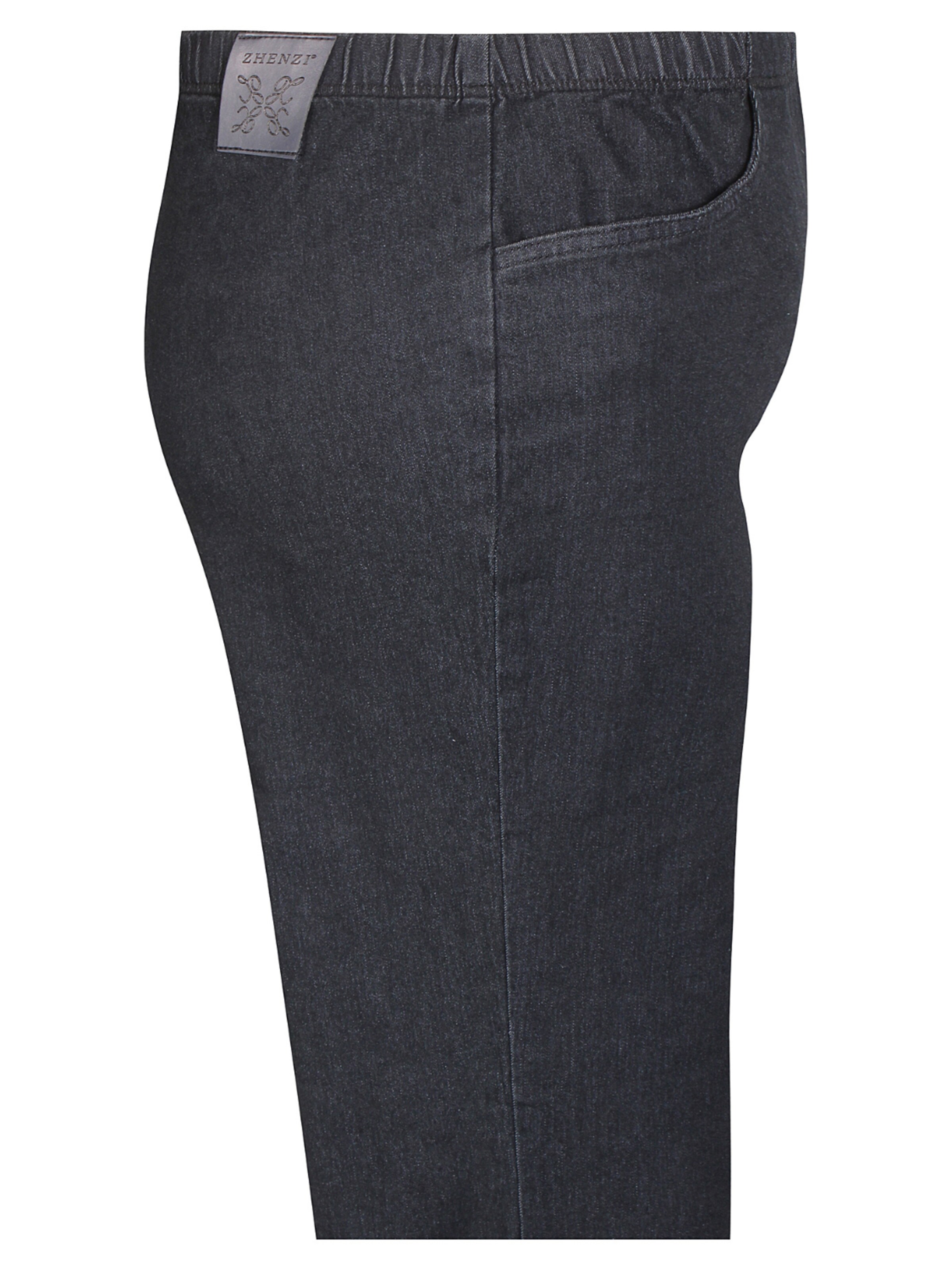 Zhenzi Loosefit Jeans 'Jazzy 44' in Schwarz