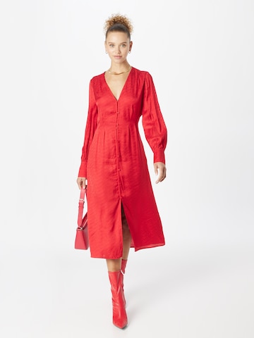 Karl Lagerfeld Košeľové šaty - Červená