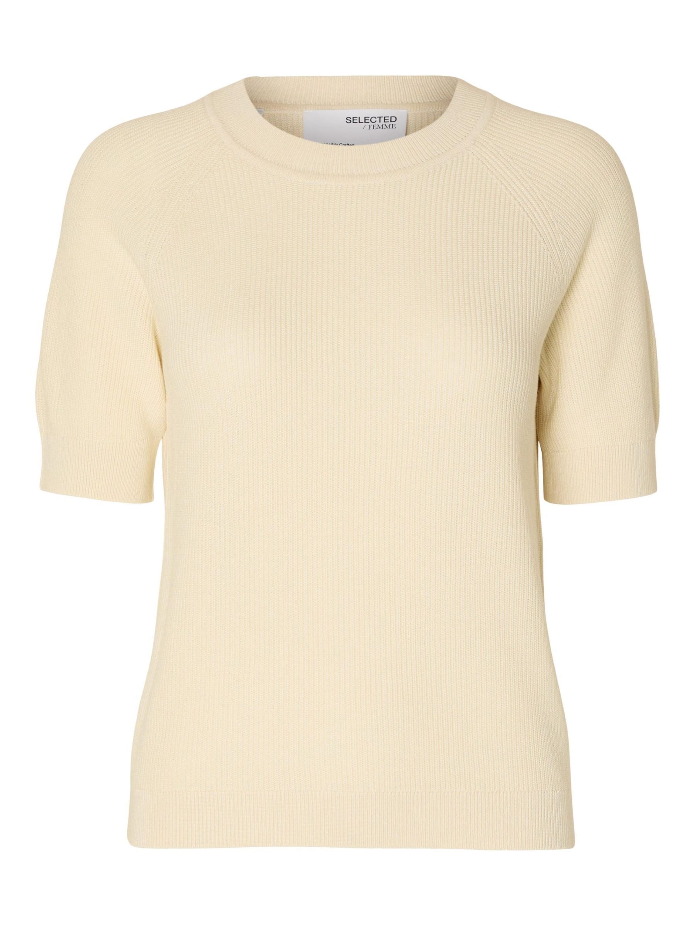 SELECTED Pullover in Beige: Vorderseite