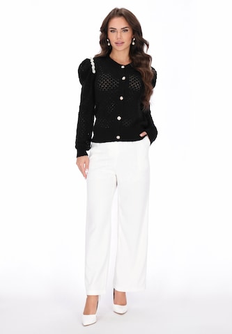 faina - Cárdigan en negro