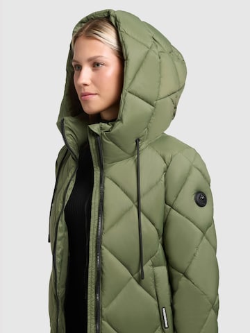 khujo Winter Coat 'Cilia' in Green