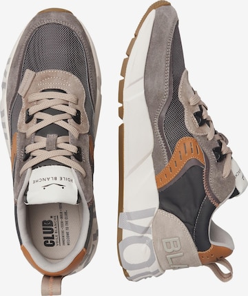 Voile blanche Platform trainers 'CLUB01.' in Grey: front