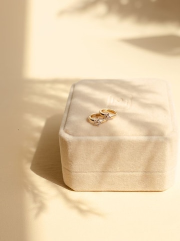 Dear Me Ohrringe 'Bloom Huggie'‌‌‌‌ in Gold
